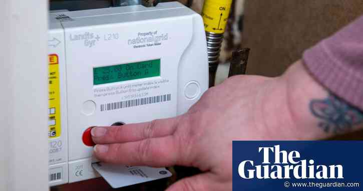 Ofgem records big rise in households with prepayment meters being cut off