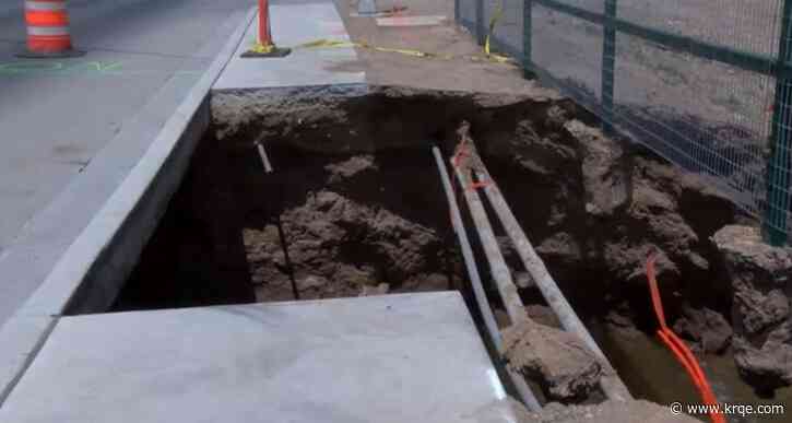 Los Lunas man recalls day he fell into a sinkhole