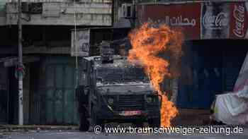 Zwei bewaffnete Palästinenser bei Razzia in Nablus getötet