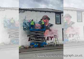 Burnley FC: Sky Sports Mission to Burnley mural complete