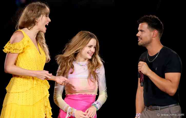 Watch Taylor Lautner join Taylor Swift onstage during ‘Eras’ tour stop