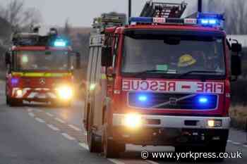 North Yorkshire Fire and Rescue called to Rawcliffe car fire