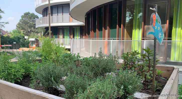 Therapiegarten für Darmstädter Kinderkliniken eröffnet