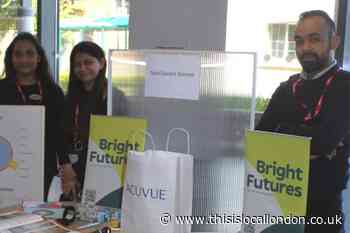 Specsavers at Barnet and Southgate College careers fair