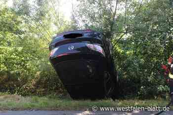 Frau aus Stemwede überschlägt sich bei Unfall mit Auto