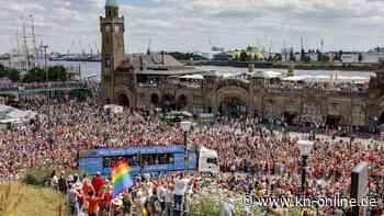 Schlagermove 2023 in Hamburg: Hunderttausende feiern bei Parade