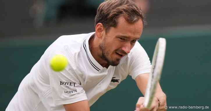 Russe Medwedew in Wimbledon im Achtelfinale