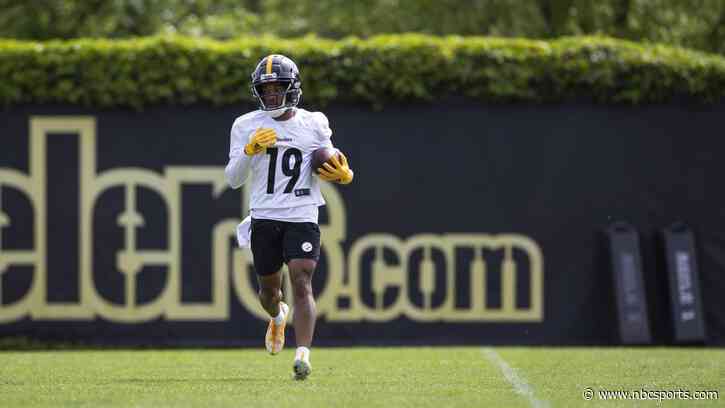 Steelers' Calvin Austin thinks missing rookie season was a blessing in disguise