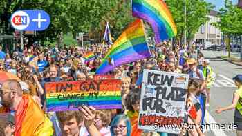 CSD in Kiel: 4500 Menschen demonstrieren für vielfältige Gesellschaft