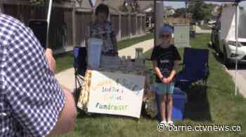 Frequent hospital visits push child to give back to other kids