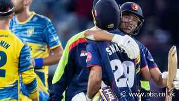 T20 Blast: England batter Dan Lawrence stars as Essex beat Birmingham Bears in quarter-final