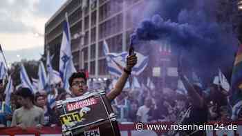 Protest gegen Justizreform in Israel zieht an