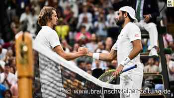 Wimbledon-Aus: Alexander Zverev scheitert an Berrettini
