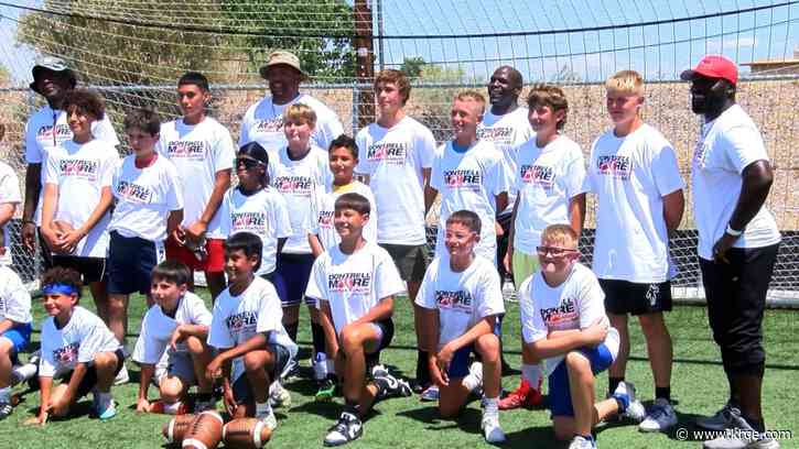 DonTrell Moore hosts first youth football camp