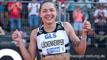 Lückenkemper überlegen zum Sieg - Weber bejubelt Hattrick