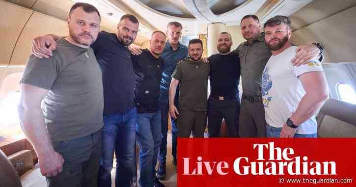 Russia-Ukraine war live: Moscow hits out as Turkey allows return of ‘hero’ Mariupol commanders – as it happened