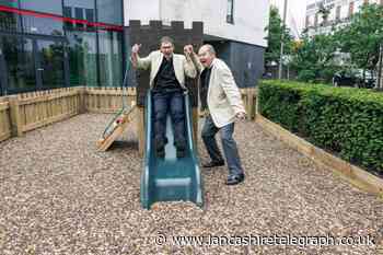 New outdoor play area opens at Blackburn Cathedral Cafe