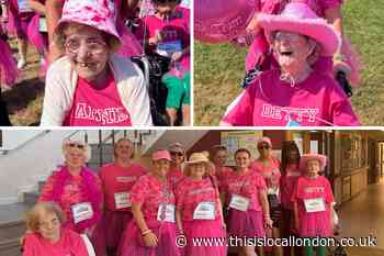 Woman, 104, and cancer survivor, 84, complete Race for Life