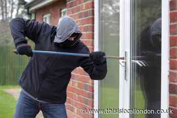 Bexley and Bromley London boroughs with least burglaries