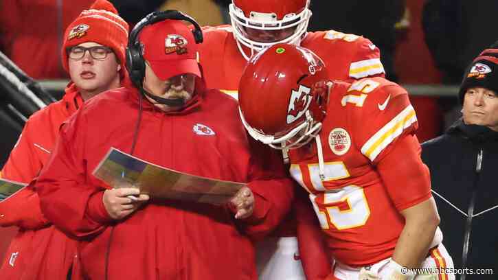 For the Quarterback series, Andy Reid said his meetings with Patrick Mahomes could not be recorded