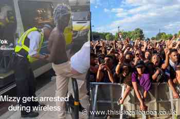 Tik Toker Mizzy arrested at Finsbury Park Wireless Festival