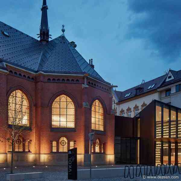 Atelier-r refreshes neo-gothic church with angular black extension