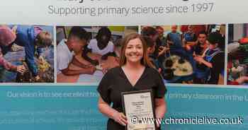 Wideopen science teacher named one of the best in the UK after bringing lessons to life for children