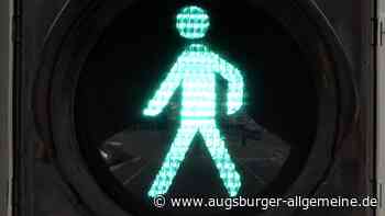 Ampelüberquerung endet in Augsburg in einer Schlägerei