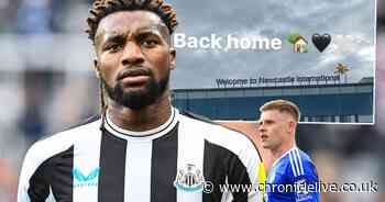 Allan Saint-Maximin's two-word message on Newcastle return amid transfer exit rumours