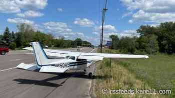 Pilot makes emergency landing in Blaine roadway