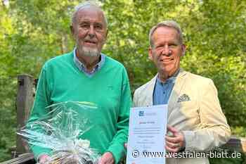 Bad Oeynhausen: Quartettverein hat Ehrenvorsitzenden