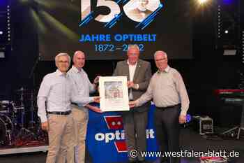 Arntz Optibelt würdigt Mitarbeitende bei Jubiläumsfest am Stammsitz Höxter