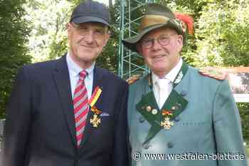 Verdiente Schützen des Paderborner Bürgerschützenvereins geehrt