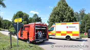 Motorradfahrer verletzt sich bei Unfall in Ampfing – Rettungskräfte im Einsatz