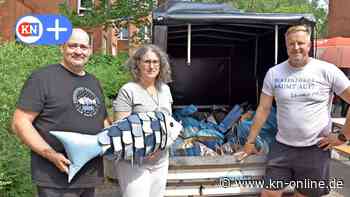 Eckernförde räumt auf: Freiwillige sammeln Anhänger voller Müll