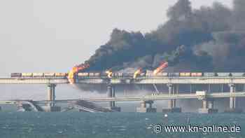 Ukraine-Krieg: Kiew bekennt sich zu Anschlag auf Krim-Brücke