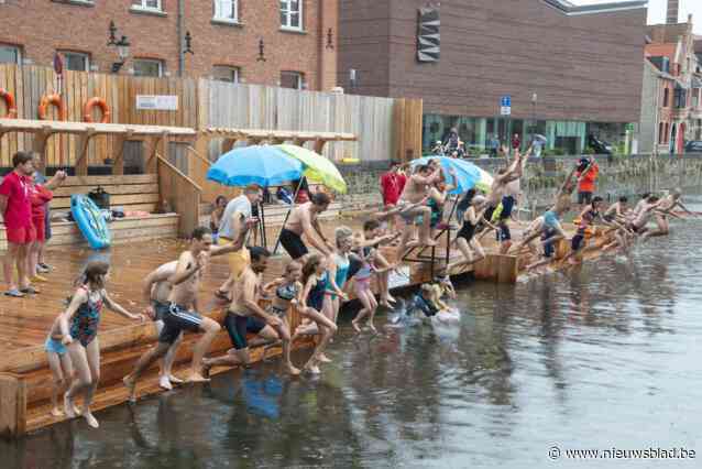 Plonsen in Coupure voor internationale Big Jump-actie