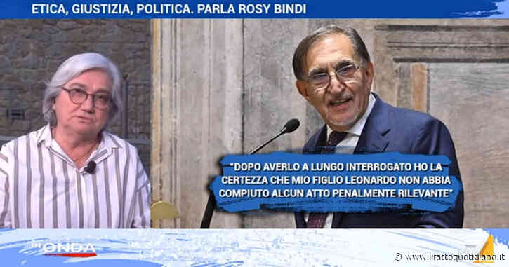 Caso La Russa, Bindi a La7: “Dimostra desiderio d’impunità del governo e mancanza di rispetto nei confronti delle istituzioni e delle donne”