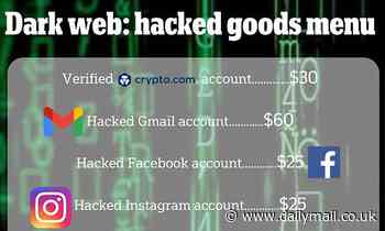 Here's how much your credit card information, bank logins and Gmail is being sold for on Dark Web 