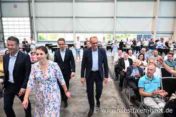 Merz in Büren: "Migration ist das größte Problem"