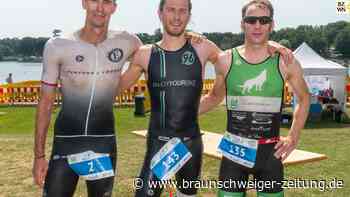 Wolfsburger Volkstriathlon: Spontan gemeldet, ganz vorne gelandet