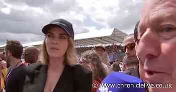 Martin Brundle's brutal response after Cara Delevingne shuts down his attempt to chat at Silverstone