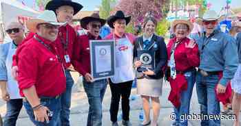 Calgary Stampede breaks record for most pancakes served