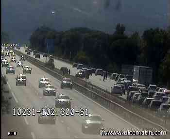 Un blessé dans un accident sur l’A8 dans le Var