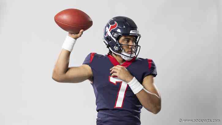 C.J. Stroud working to build chemistry with receivers so they can "dominate" at training camp
