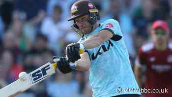 T20 Blast: Laurie Evans helps Surrey to quarter-final win over Lancashire
