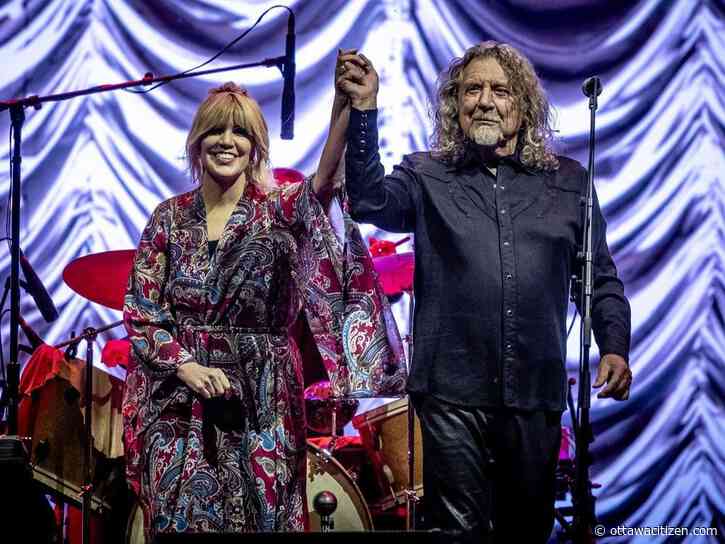 Concert review: A sublime Saturday at Bluesfest, with Robert Plant, Allison Krauss, Daniel Lanois and Blackie and the Rodeo Kings