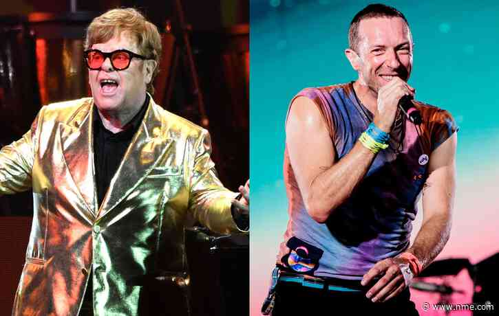 Coldplay honour Elton John during final concert of farewell tour in Sweden