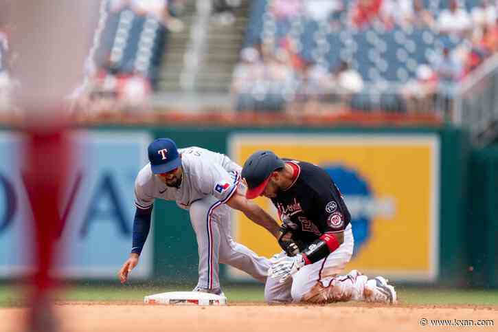 Joey Meneses homers for third consecutive day, leads Nationals past AL West-leading Rangers, 7-2