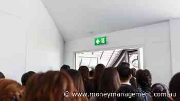 How many advisers exited in FY22–23?